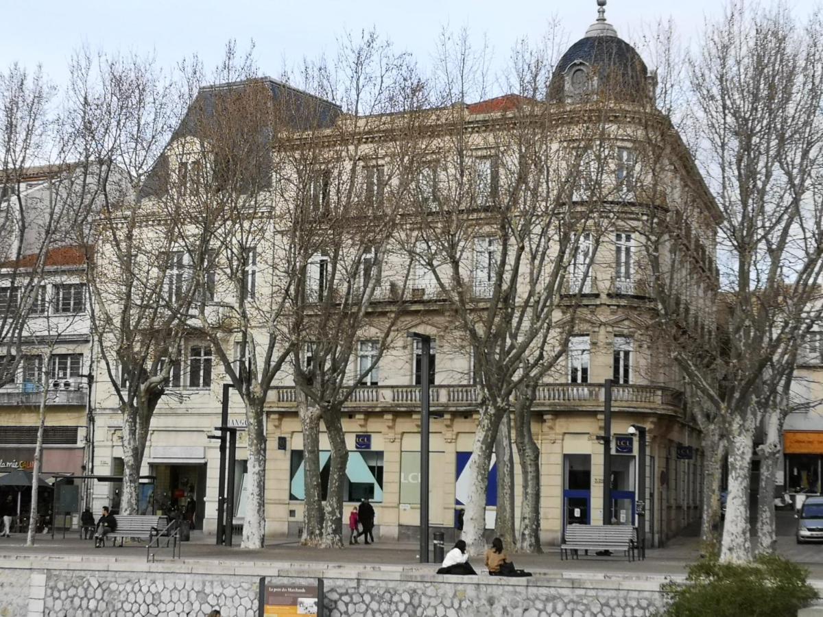 Appartement De 105M2, Balcon Sur Cours De La Republique Narbonne Buitenkant foto
