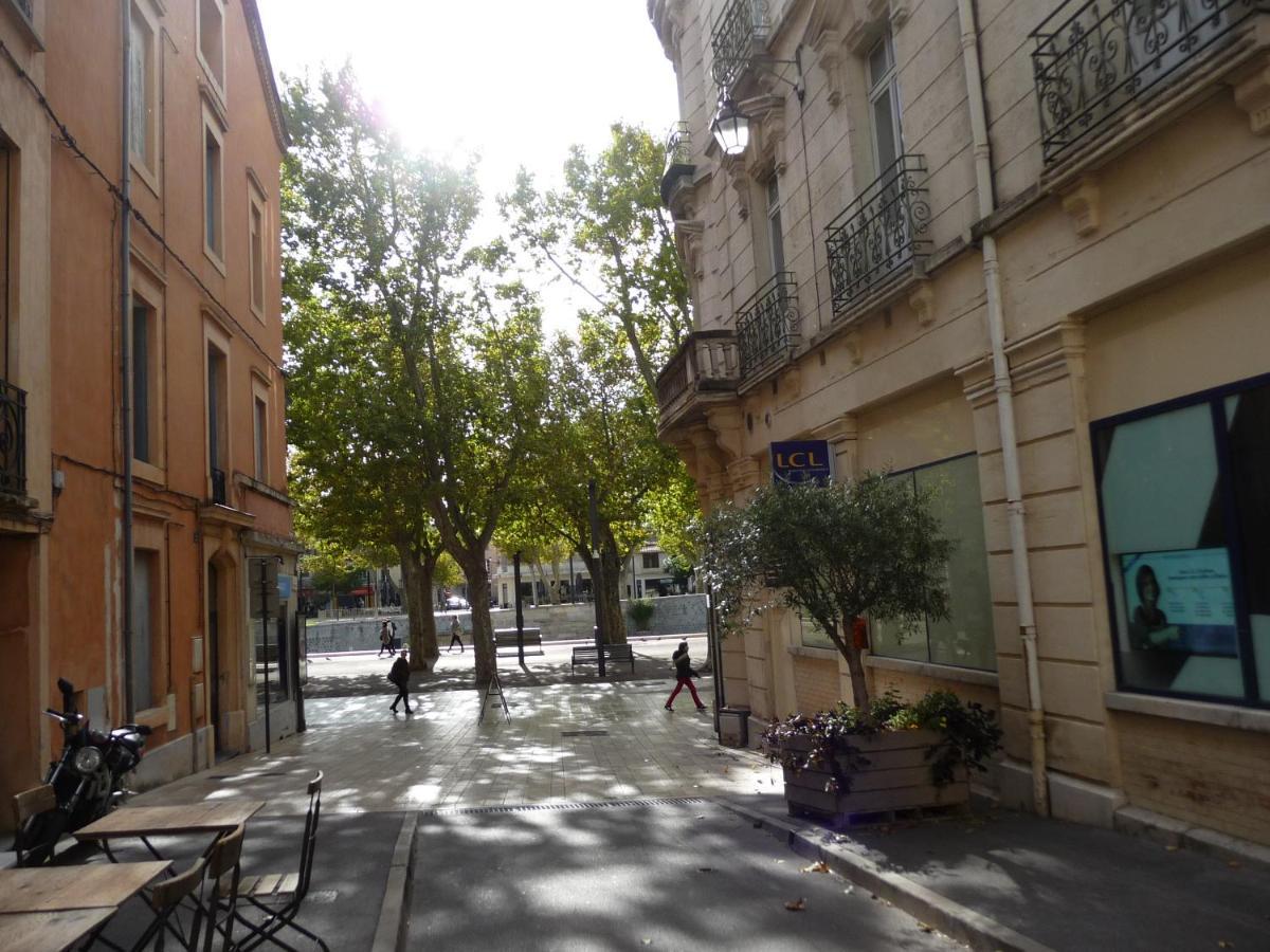Appartement De 105M2, Balcon Sur Cours De La Republique Narbonne Buitenkant foto